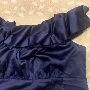 NWOT The Limited Off Shoulder Satin Cocktail Dress